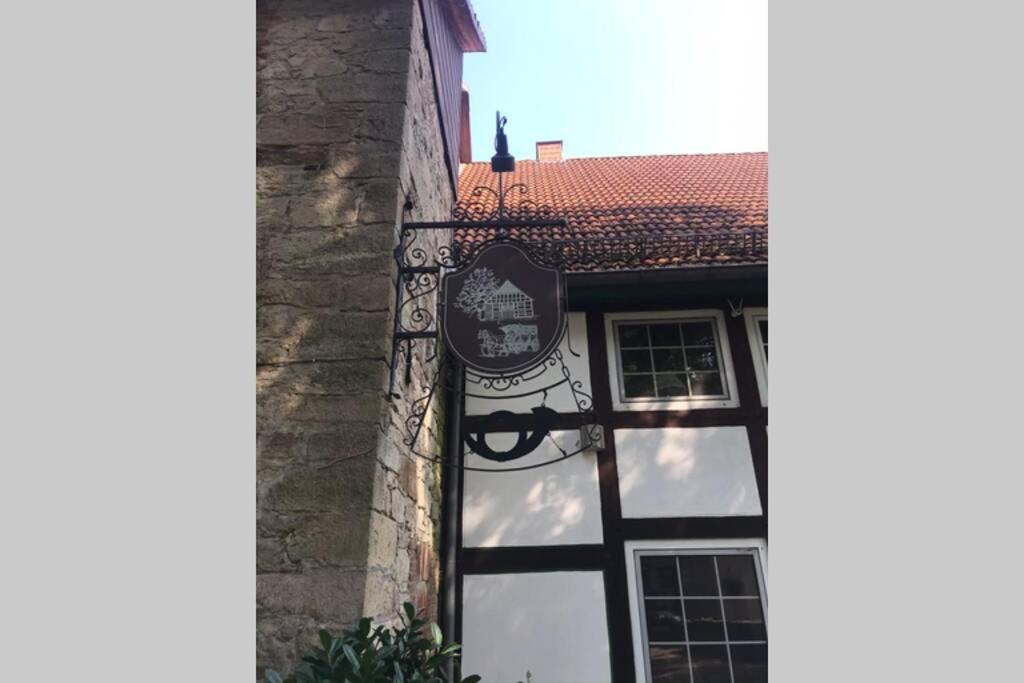 Alte Post Linderhofe Apartment Extertal Luaran gambar