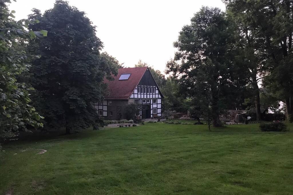 Alte Post Linderhofe Apartment Extertal Luaran gambar