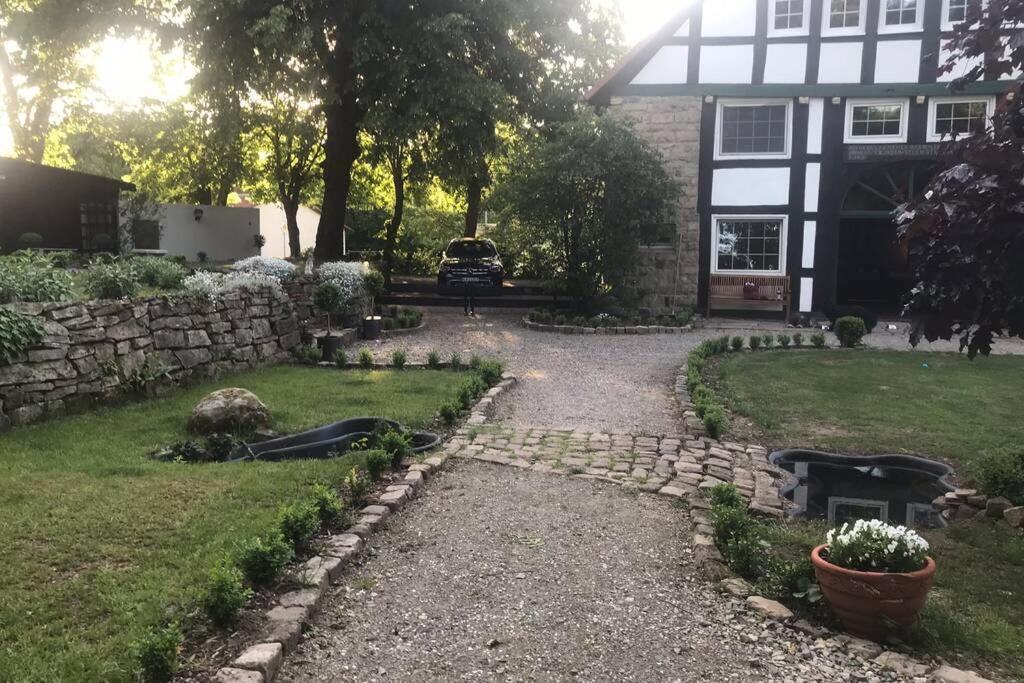 Alte Post Linderhofe Apartment Extertal Luaran gambar