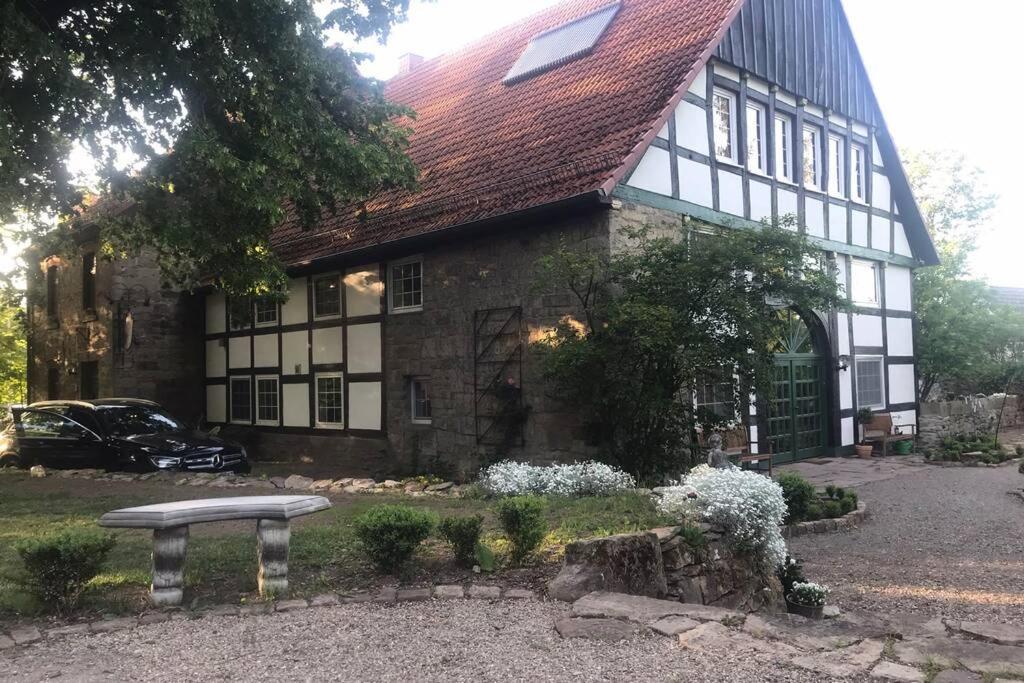 Alte Post Linderhofe Apartment Extertal Luaran gambar